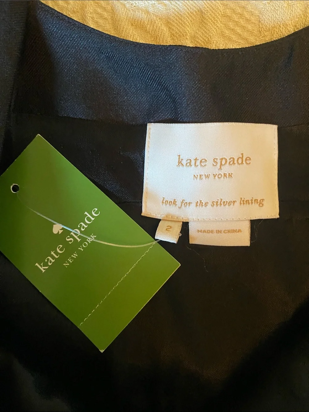 kate spade Black Sleeveless Midi Fit-and-Flare Dress